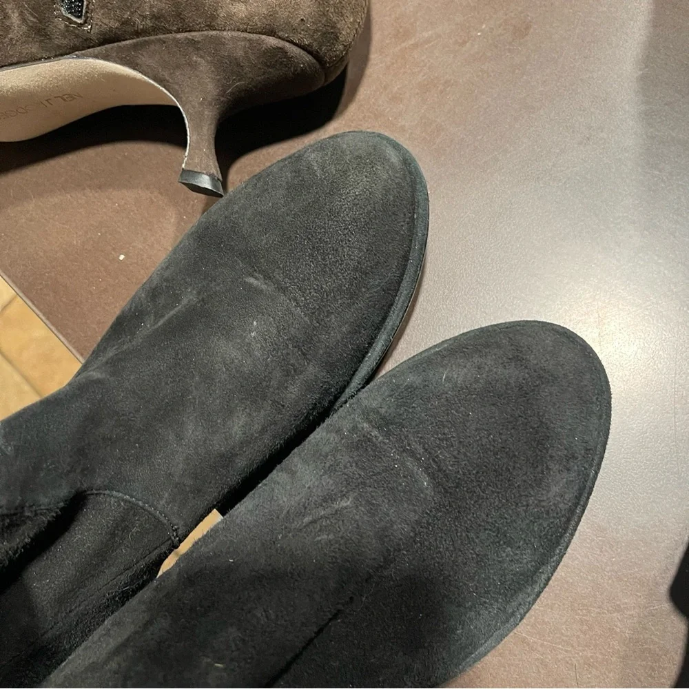 Stuart Weitzman | Lowland Over The Knee Black Suede Boots Size: 7.5